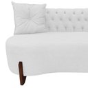 Ver imagem 5 de Sofá 3 Lugares Orgânico Curvo Tókio 180cm Couro Branco