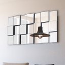 Ver imagem 1 de Espelho Decorativo 3d Liverpool - Painel Vidro 21 Peças