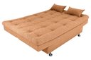 Ver imagem 4 de Sofá Cama Salomé Boucle Mostarda F493 - Matrix