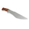 Faca 32Cm Cabo De Madeira Desenho Caça Lamina Personalizada - 2