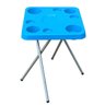 Mesa Petisqueira Desmontável/dobrável Azul Elegante Plus - 1