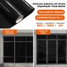 Película Adesiva Uv Profissional Refletiva Preto Espelhado Total Black 50x500cm - 2