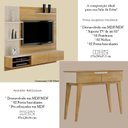 Ver imagem 4 de Home Suspenso Montana e Aparador Bellíssima Cinamomo Off White - Valdemóveis