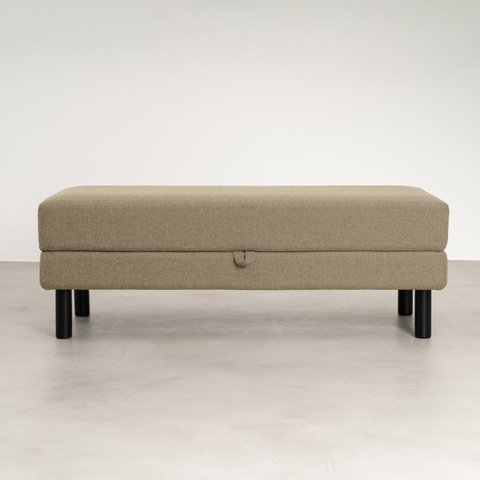 Puff Baú Antúrio 120cm CabeCasa MadeiraOriginals