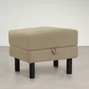 Ver imagem 3 de Puff Baú Antúrio 60cm CabeCasa MadeiraOriginals