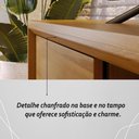 Ver imagem 6 de Rack Bancada 2 Portas Tvs até 65 Polegadas Atlas - Cumaru