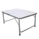 Ver imagem 3 de Mesa Dobrável Portátil Vira Maleta 90cm Camping Praia