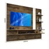 Painel TV 50 Polegadas Canela Vanilla Lukaliam - 4