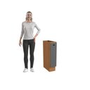 Ver mais imagens de Nicho Porta Condimentos Kappesberg Pixel Canela/Cinza Sagrado 20cm