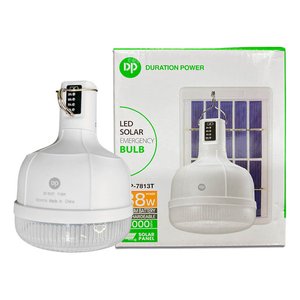 Lâmpada Solar de Emergência com Bateria 38w