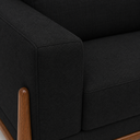 Ver imagem 4 de Sofá Verona | Linho:210/Linho/Preto