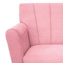 Ver imagem 6 de Poltrona Pés Palito Lauren Maranata Móveis Rosa Bebê