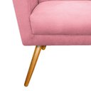 Ver imagem 7 de Poltrona Pés Palito Lauren Maranata Móveis Rosa Bebê