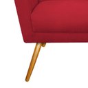Ver imagem 7 de Poltrona Pés Palito Lauren Maranata Móveis Vermelho