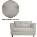 Ver imagem 5 de Sofá Isis 2 Lugares Suede Bege - Belliv Decor