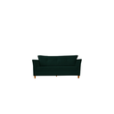 Ver imagem 2 de Namoradeira Decorativa Sala Estar Isis 3 Lugares 1,80 Veludo Verde - Montanaris Decor