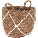 Ver imagem 3 de CESTA FIBRA NATURAL 3PÇ