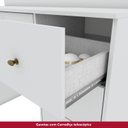 Ver imagem 5 de Penteadeira Camarim 7 Gavetas LED Happy Espresso Móveis