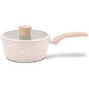 Ver imagem 5 de Jogo de Panelas Brinox Antiaderente Ceramic Life 4 Peças Sirius com Indução Vanilla