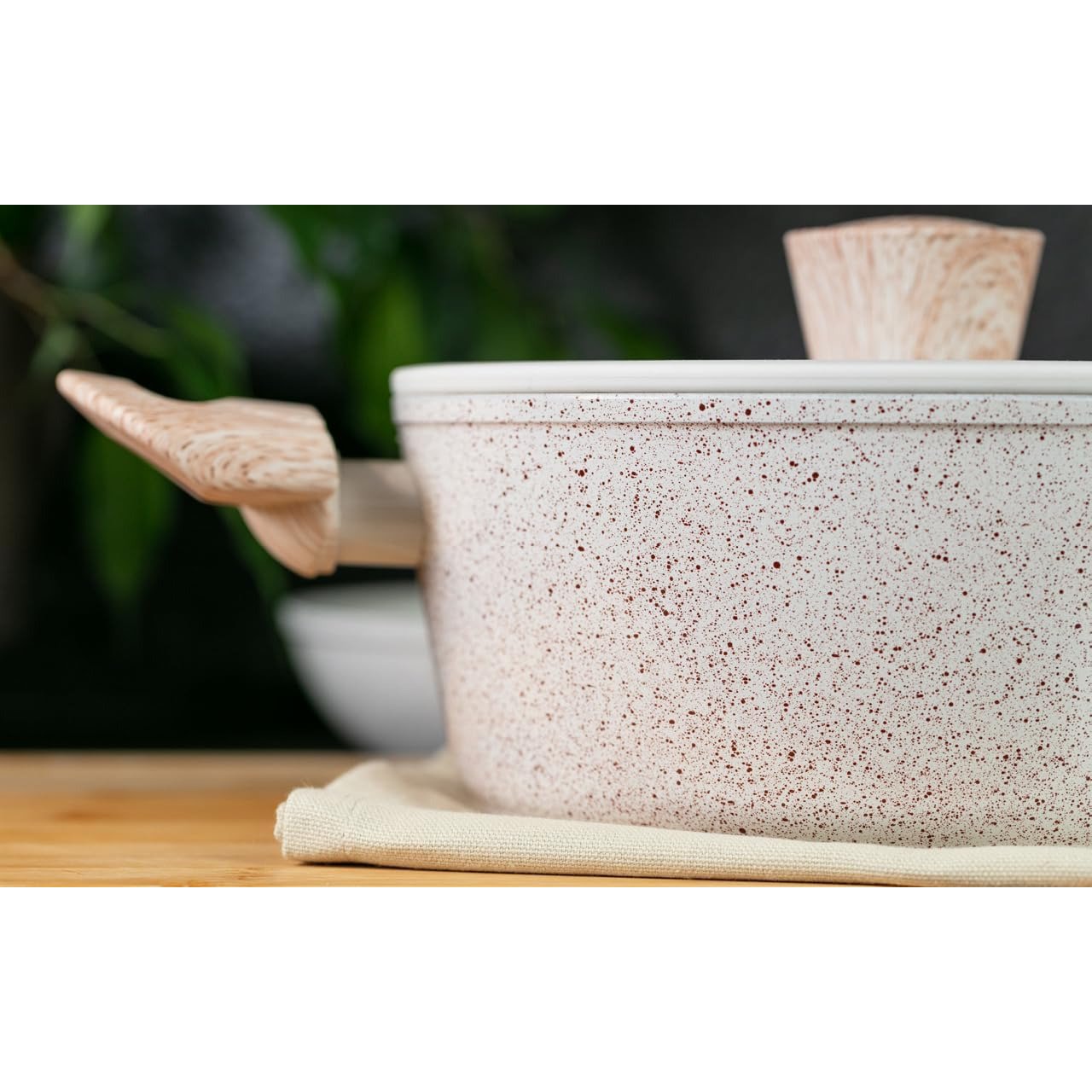 Jogo de Panelas Brinox Antiaderente Ceramic Life 4 Peças Sirius com Indução Vanilla - 6
