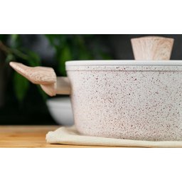 Jogo de Panelas Brinox Antiaderente Ceramic Life 4 Peças Sirius com Indução Vanilla - 6