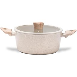 Jogo de Panelas Brinox Antiaderente Ceramic Life 4 Peças Sirius com Indução Vanilla - 3
