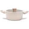 Jogo de Panelas Brinox Antiaderente Ceramic Life 4 Peças Sirius com Indução Vanilla - 3