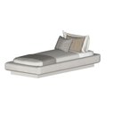 Ver imagem 6 de Cama Solteiro e Cabeceira Estofada 100% Mdf sob Medida Luxo Cor:linho Persa