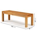 Ver imagem 3 de Conjunto Mesa e 2 Bancos Madeira Maciça Primavera CabeCasa MadeiraOriginals