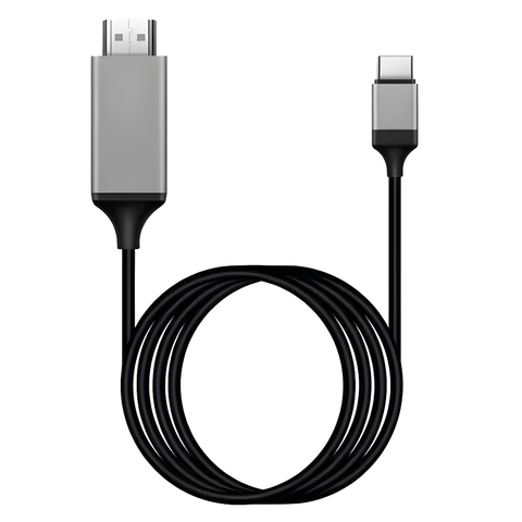 Cabo Adaptador Usb C para Hdmi 4k 2m Celular Função Desktop
