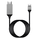 Ver imagem 1 de Cabo Adaptador Usb C para Hdmi 4k 2m Celular Função Desktop