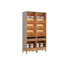 Ver imagem 4 de Cristaleira Sala Jantar Allure LED 140cm Gris Linea