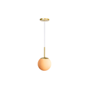 Ver imagem 3 de Kit2 Lustre Bolinha Jabuticaba Dourado – Lavabo, Quarto e Sala