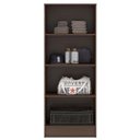 Ver imagem 6 de Guarda Roupa Solteiro Astro com Multiuso Viena com Cômoda Montevidéu Café Touch - Demóbile
