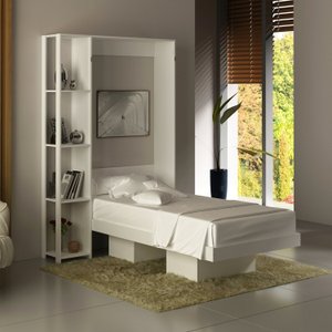 Cama Articulada Solteiro 4 Prateleiras 2 Nichos 128,5X193Cm Cm8013 