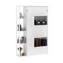 Ver imagem 6 de Cama Articulada Solteiro 4 Prateleiras 2 Nichos 128,5x193cm CM8013 Branco