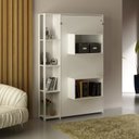 Ver imagem 3 de Cama Articulada Solteiro 4 Prateleiras 2 Nichos 128,5X193Cm Cm8013 