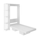 Ver imagem 7 de Cama Articulada Solteiro 4 Prateleiras 2 Nichos 128,5x193cm CM8013 Branco