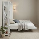 Ver imagem 5 de Cama Articulada de Casal com 4 Prateleiras e 2 Nichos CM8014 Branco