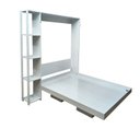Ver imagem 3 de Cama Articulada de Casal com 4 Prateleiras e 2 Nichos CM8014 Branco