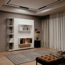 Ver imagem 7 de Cama Articulada de Casal com 4 Prateleiras e 2 Nichos Cm8014