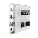 Ver imagem 5 de Cama Articulada de Casal com 4 Prateleiras e 2 Nichos CM8014 Branco