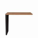 Ver imagem 3 de Escrivaninha Penteadeira Compacta 90x73cm Yaris Home YAR9145 Marrom/Preto - Gebb Work