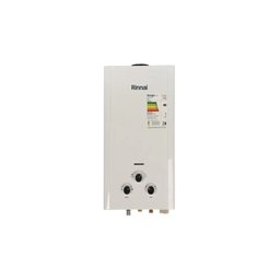 Aquecedor a Gás Pilha 9 Lts M09 Rinnai Gn Branco - 1