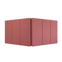 Ver imagem 1 de Cabeceira Lisa Queen Estofada Suede Espuma Premium Modulada Conforto e Design - Rosa