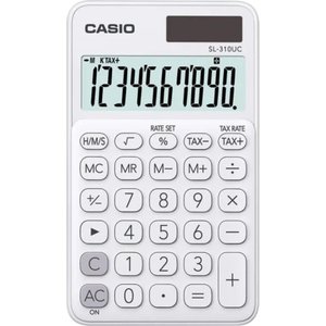Calculadora de Bolso 10 Digitos Branca - Sl-310uc-bu-w-dc