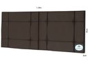 Ver imagem 4 de Cabeceira de Cama Casal Box 140cm Estofada Ellegancy Marrom