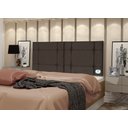 Ver imagem 2 de Cabeceira de Cama Casal Box 140cm Estofada Ellegancy Marrom