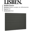 Ver imagem 3 de Cabeceira Queen 160 cm Lisben Linho SL 74 Peer