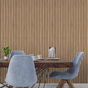 Ver imagem 4 de Papel de Parede Madeira Ripado Cerejeira